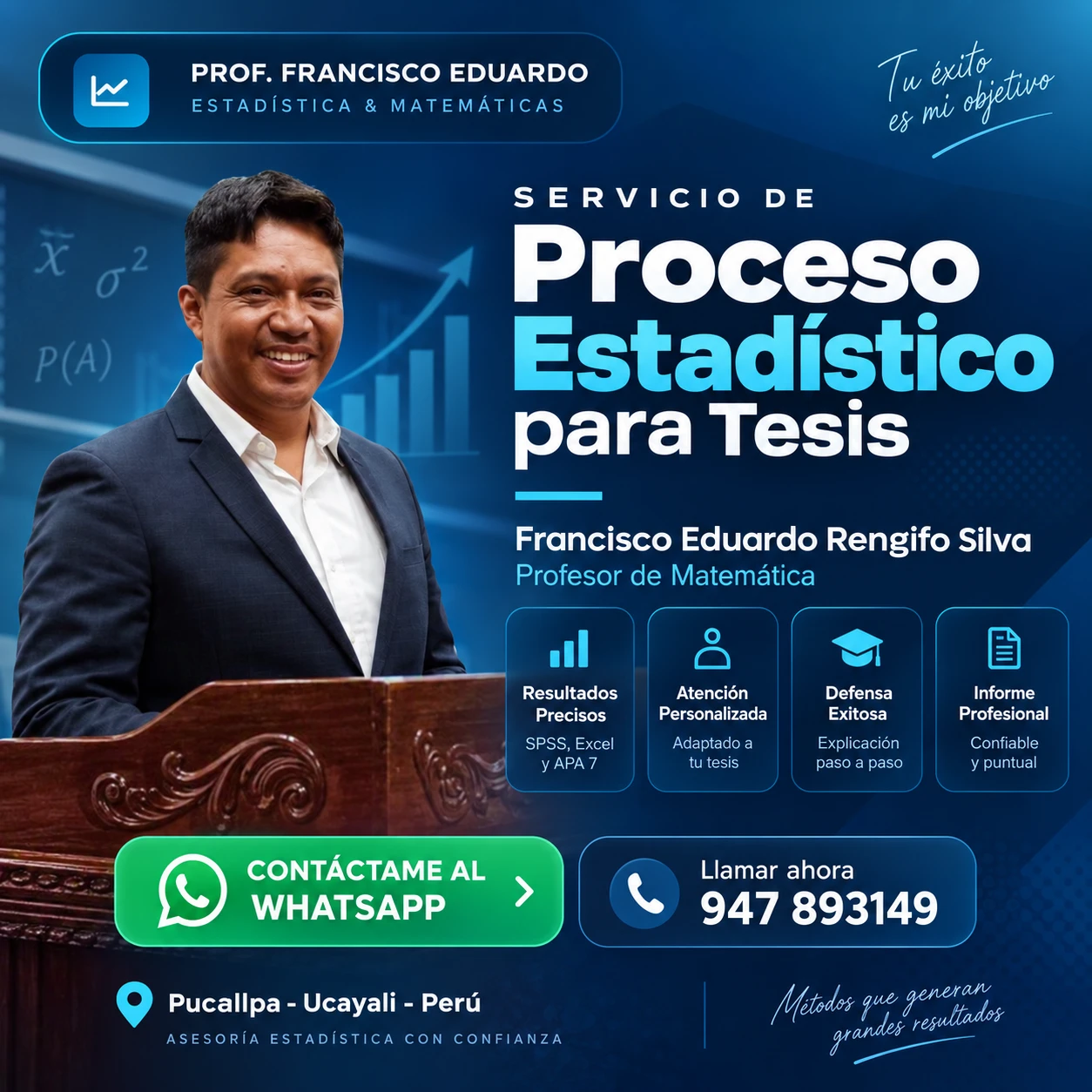 Prof. Francisco Eduardo Rengifo Silva